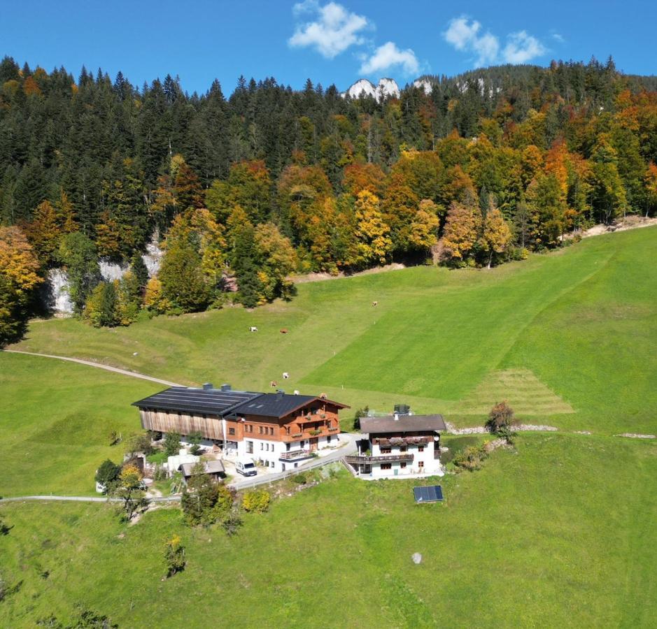 Апартаменты Biobauernhof Schneiderbauer Ункен Экстерьер фото