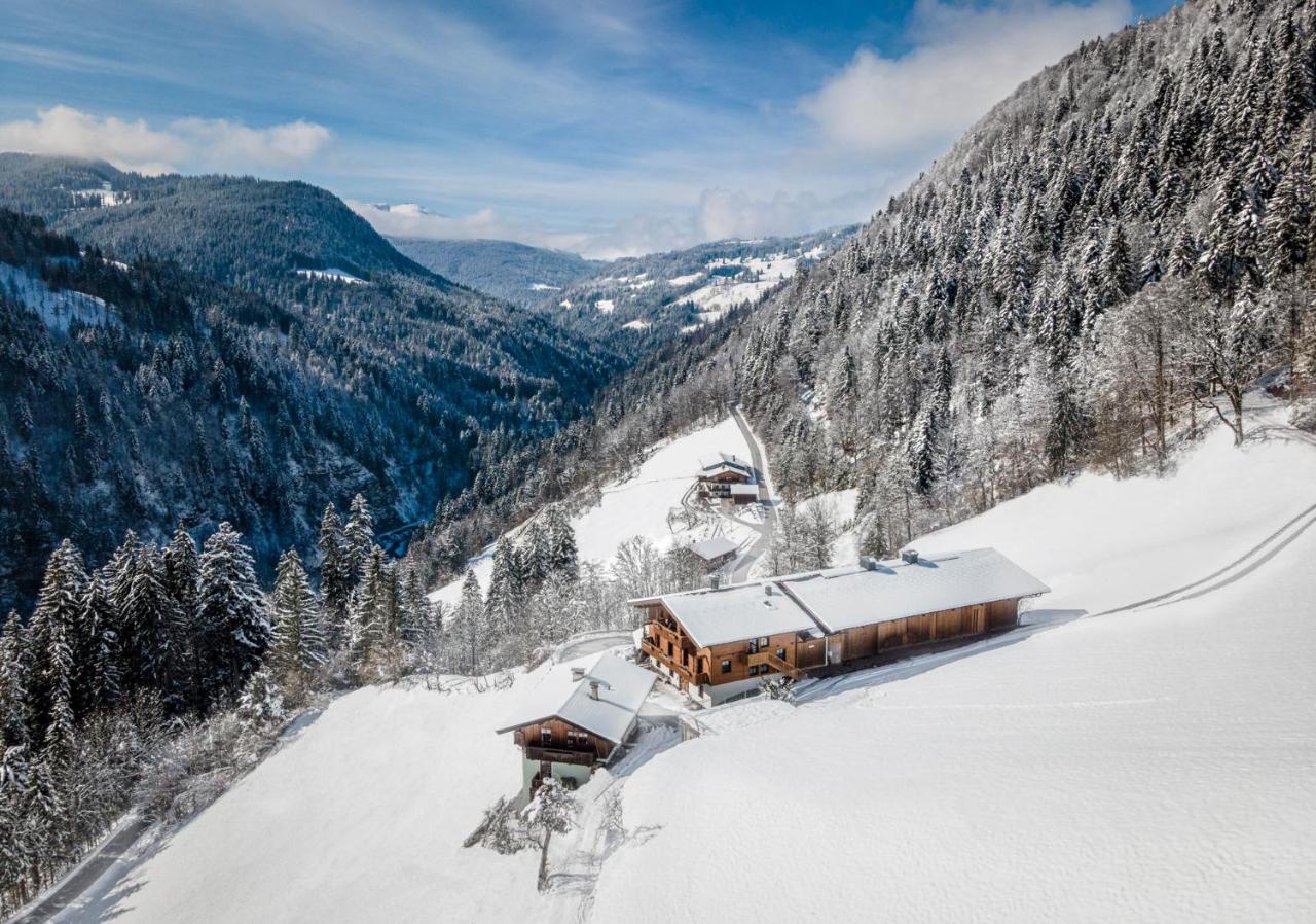 Апартаменты Biobauernhof Schneiderbauer Ункен Экстерьер фото